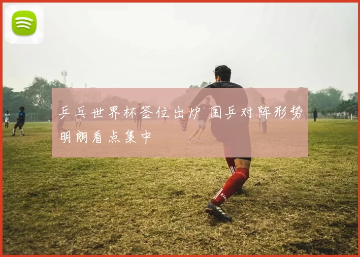乒乓世界杯签位出炉 国乒对阵形势明朗看点集中