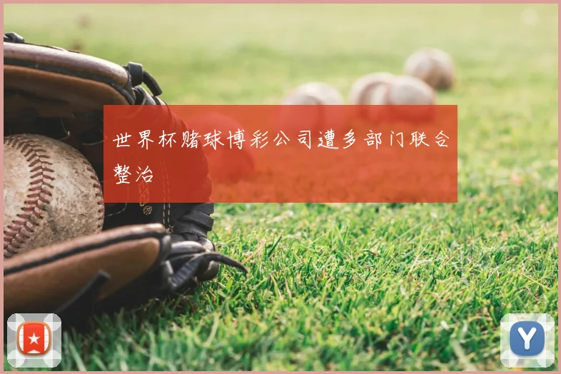 世界杯赌球博彩公司遭多部门联合整治